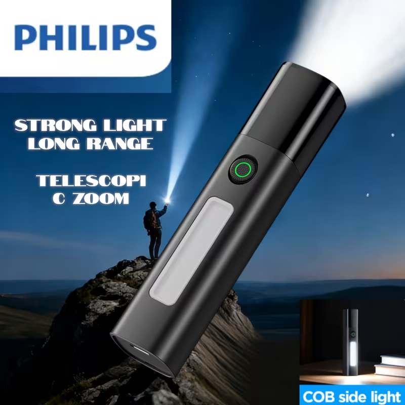 Outdoor Lighting Philips - 필립스 SFL1151 LED 손전등 텔레스코픽 줌