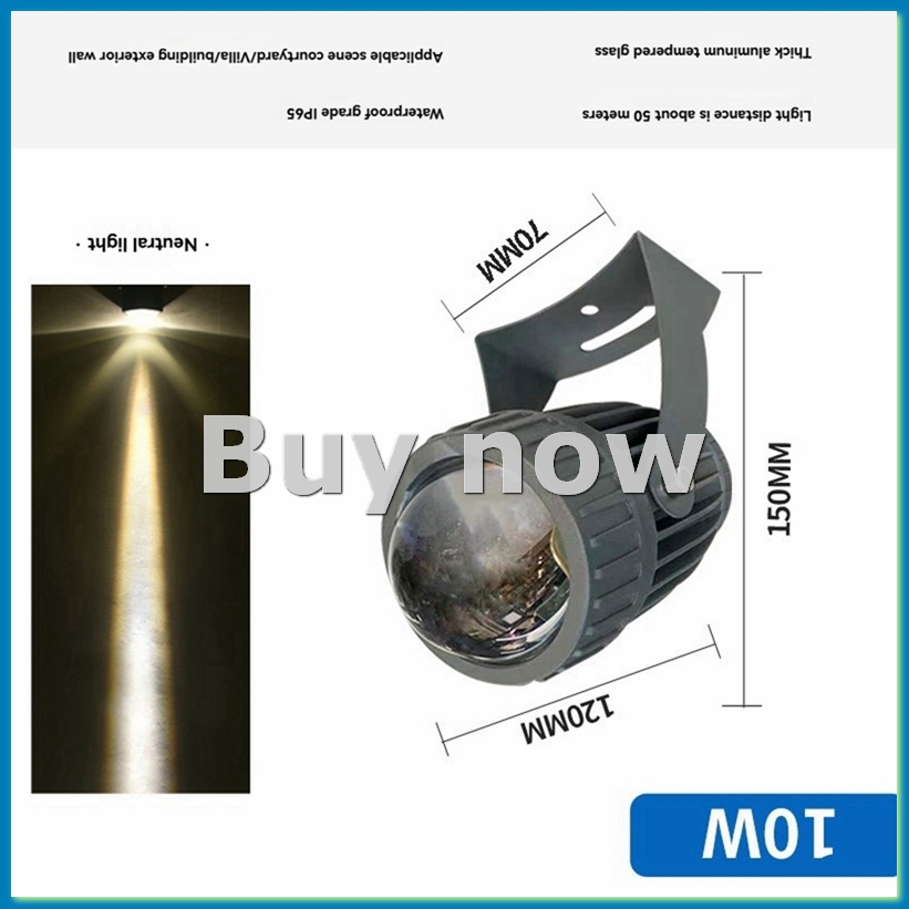 Xl Outdoor Lighting - 야외 LED 정원 벽 스포트라이트 10W