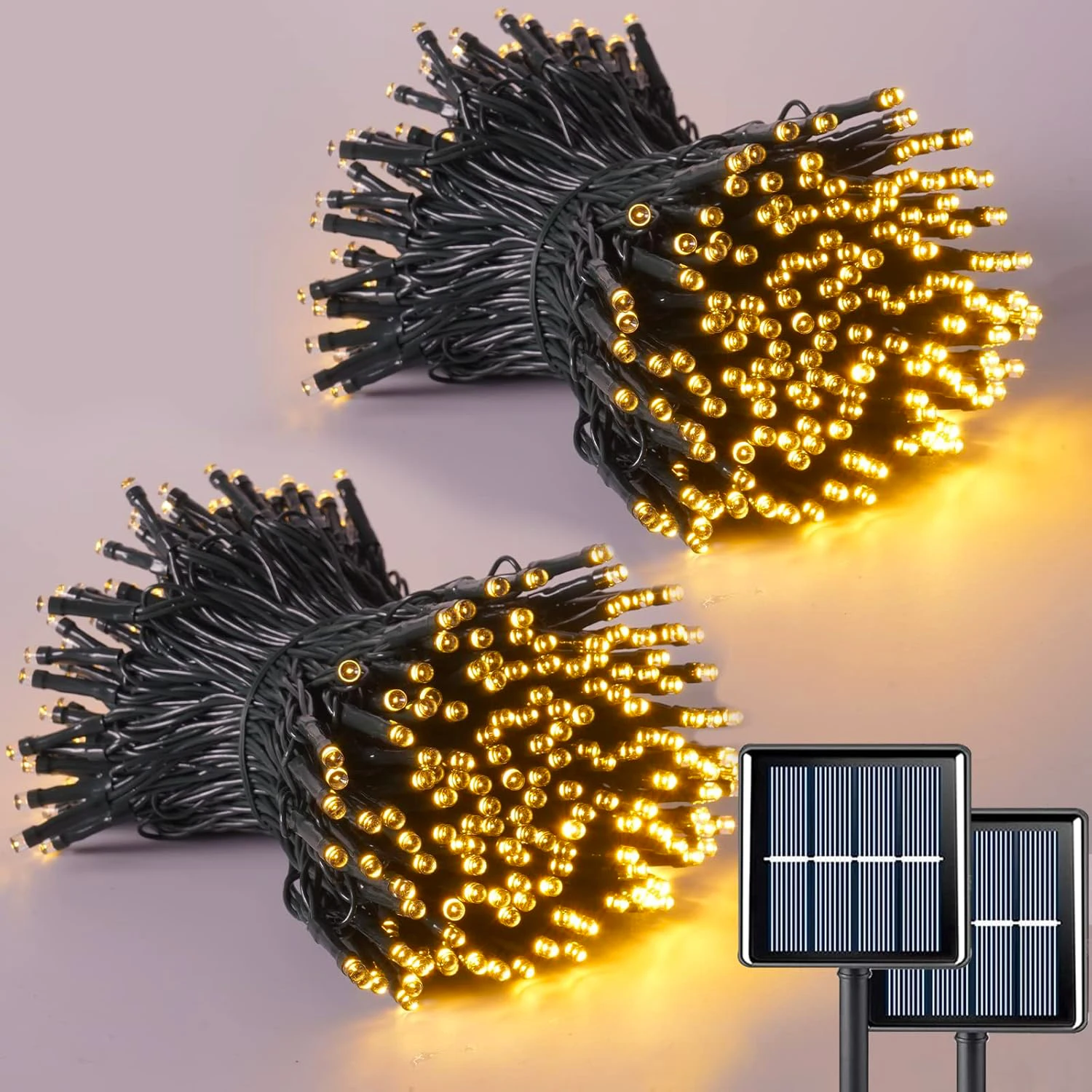 Outdoor Lighting Company - LED 태양 빛 문자열 8 기능