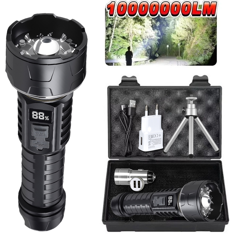 Outdoor Lighting For Camping - COB LED 손전등 충전식 랜턴 7코어