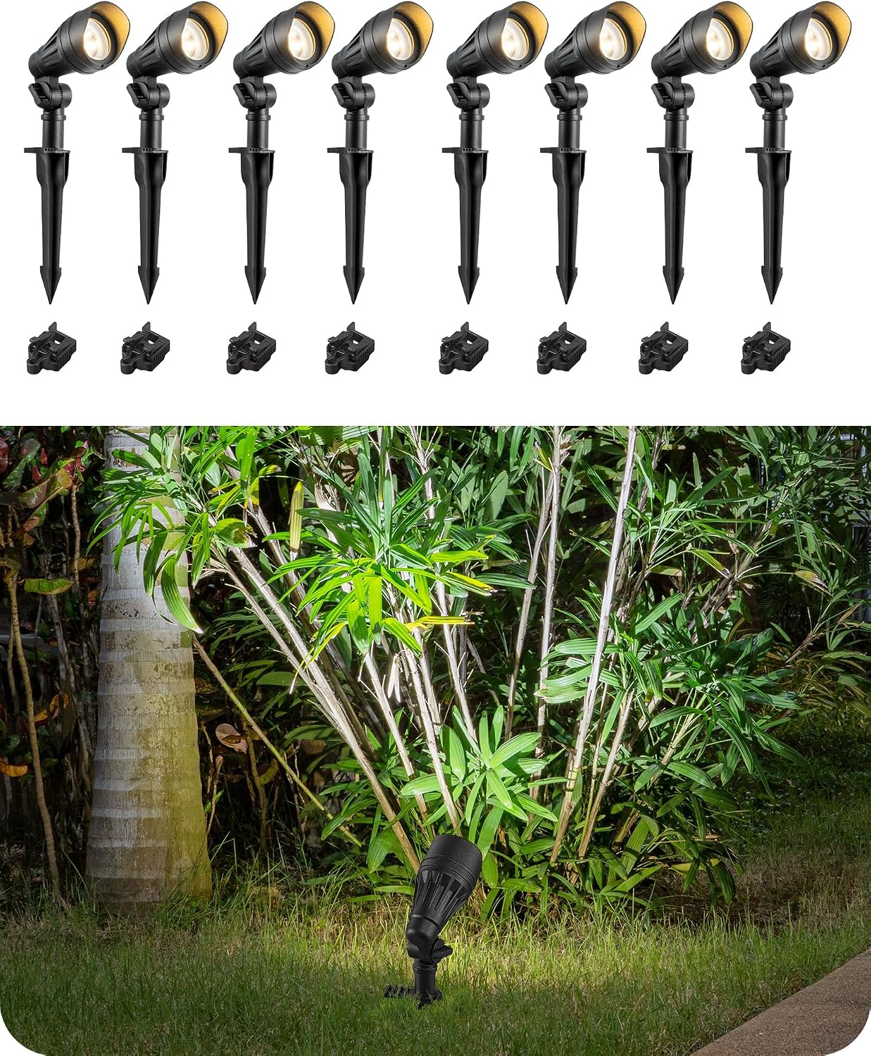 Outdoor Lighting Low Voltage - 저전압 스포트라이트 알루미늄 하우징 야외 조명