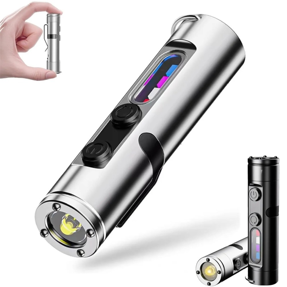 Outdoor Lighting For Camping - LED 손전등 미니 휴대용 EDC 토치