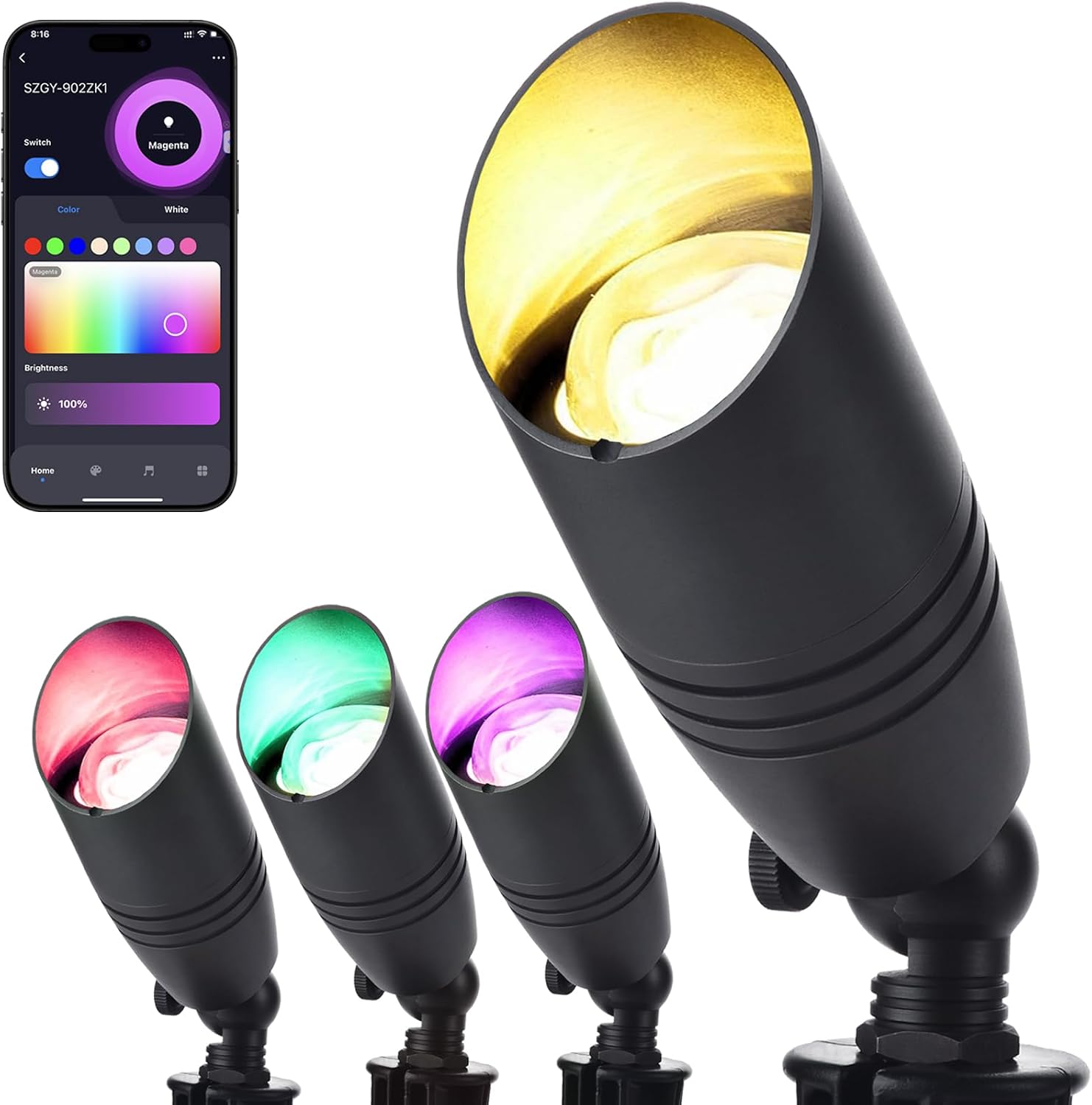 Outdoor Lighting Kits Low Voltage - RGB 저전압 조경 조명 키트 12V
