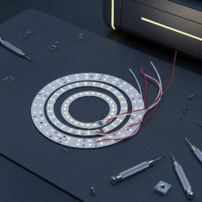 Outdoor Lighting Options - 쿨 화이트 5V LED 라이트 보드