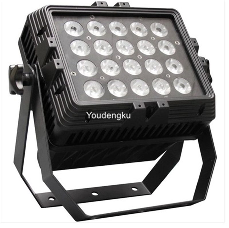 Outdoor Lighting Options - 4개 5in1 RGBWA 방수 LED 시티