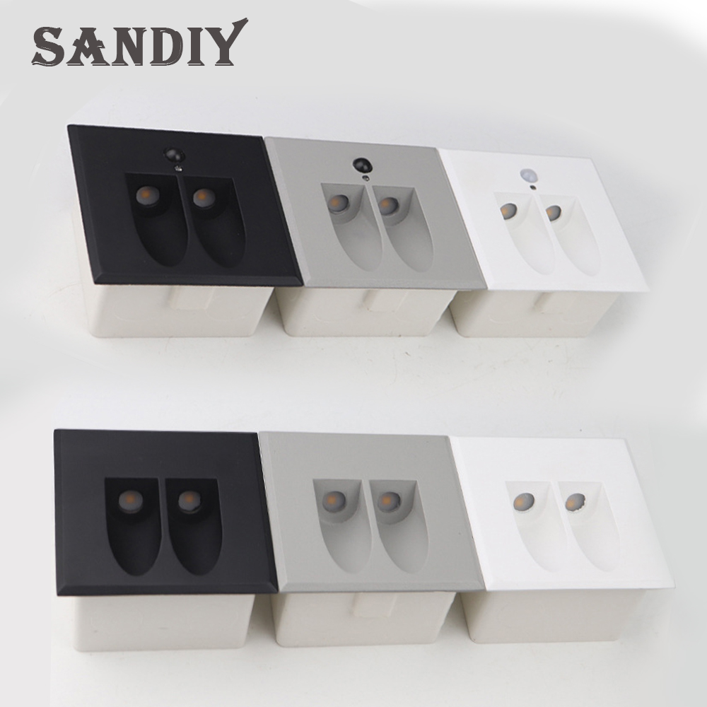 SANDIY 센서 벽 램프 방수 계단 조명 동작 감지기 - Outdoor Lighting On Stairs 리뷰 및 가격