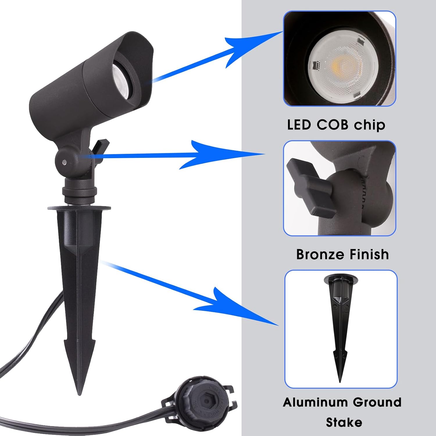 저전압 12V LED 조경등 따뜻한 백색 3000K 4 - Outdoor Lighting Low Voltage 리뷰 및 가격