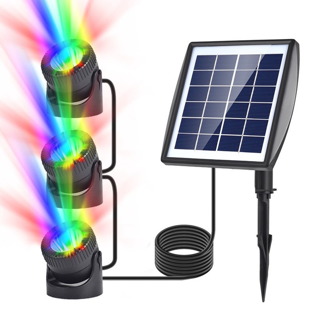 IP68 방수 RGB 태양광 조명 (연못 및 야외 수경 - Outdoor Lighting Options 리뷰 및 가격