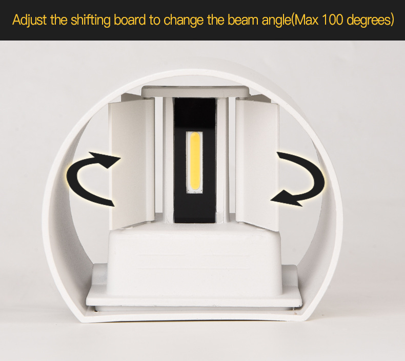 IP65 방수 6W 12W COB LED 벽 램프 실내 - Xl Outdoor Lighting 리뷰 및 가격