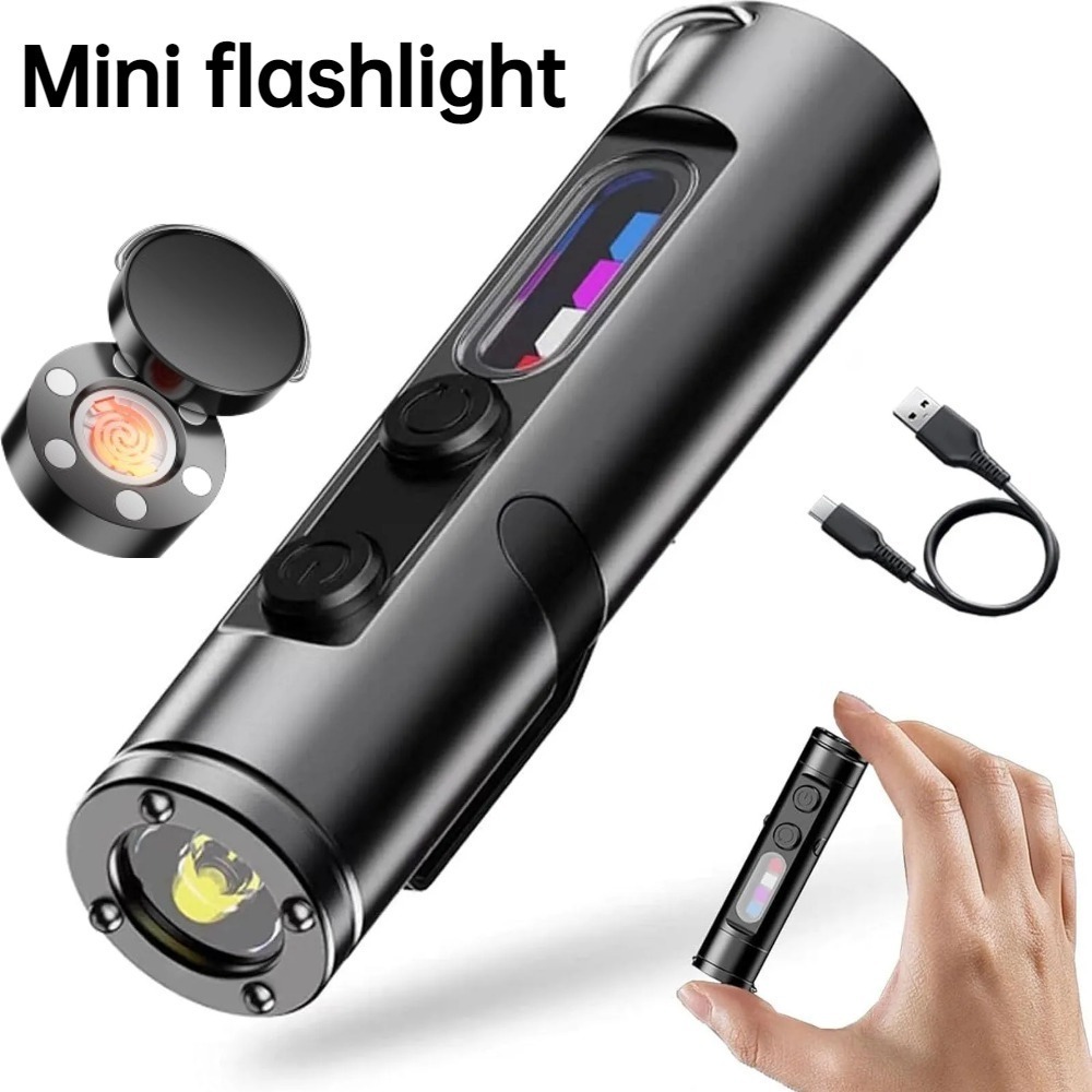 미니 야외 손전등 타입 C 충전식 LED 자석 토치(모 - Outdoor Lighting For Camping 리뷰 및 가격