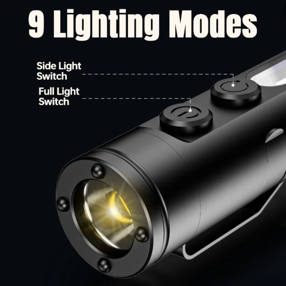 미니 야외 손전등 타입 C 충전식 LED 자석 토치(모 - Outdoor Lighting For Camping 리뷰 및 가격