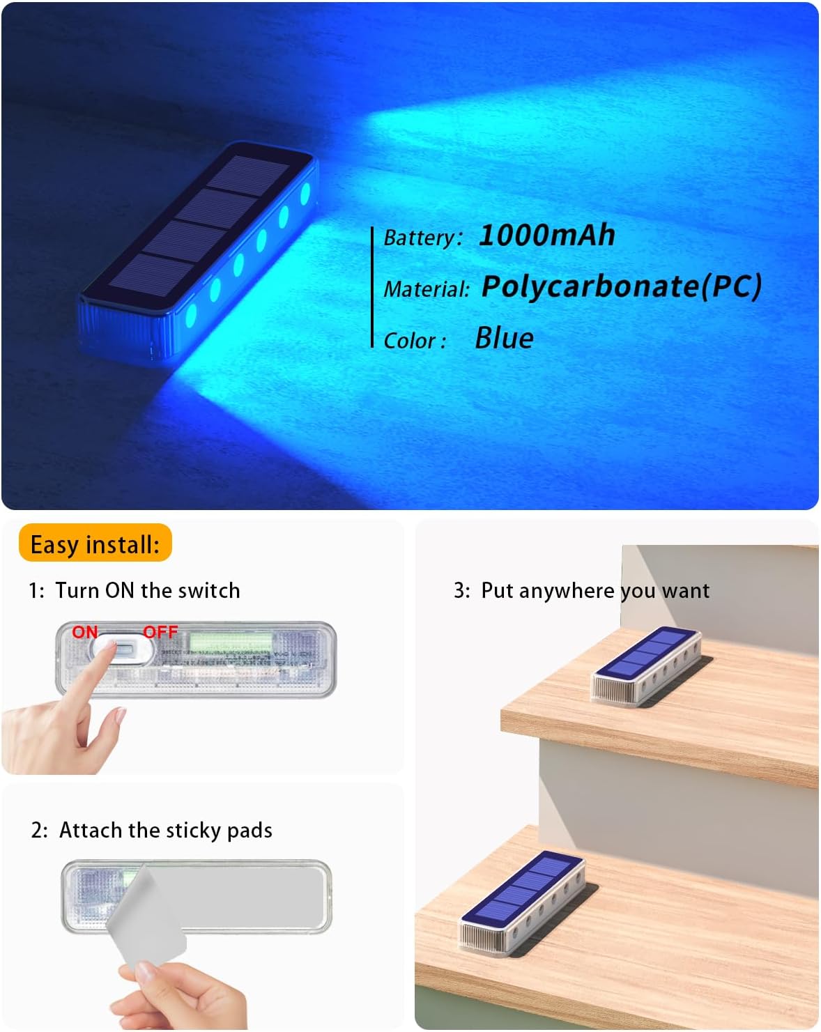야외 태양광 데크 조명 LED 방수 IP68 계단 보도 - Outdoor Lighting On Stairs 리뷰 및 가격