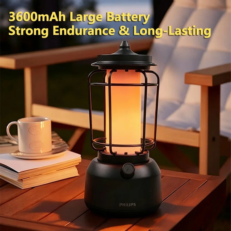 필립스 모델 66262 빈티지 레트로 캠핑 랜턴 – 야 - Outdoor Lighting Philips 리뷰 및 가격
