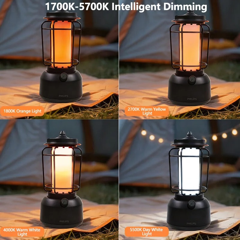필립스 모델 66262 빈티지 레트로 캠핑 랜턴 – 야 - Outdoor Lighting Philips 리뷰 및 가격