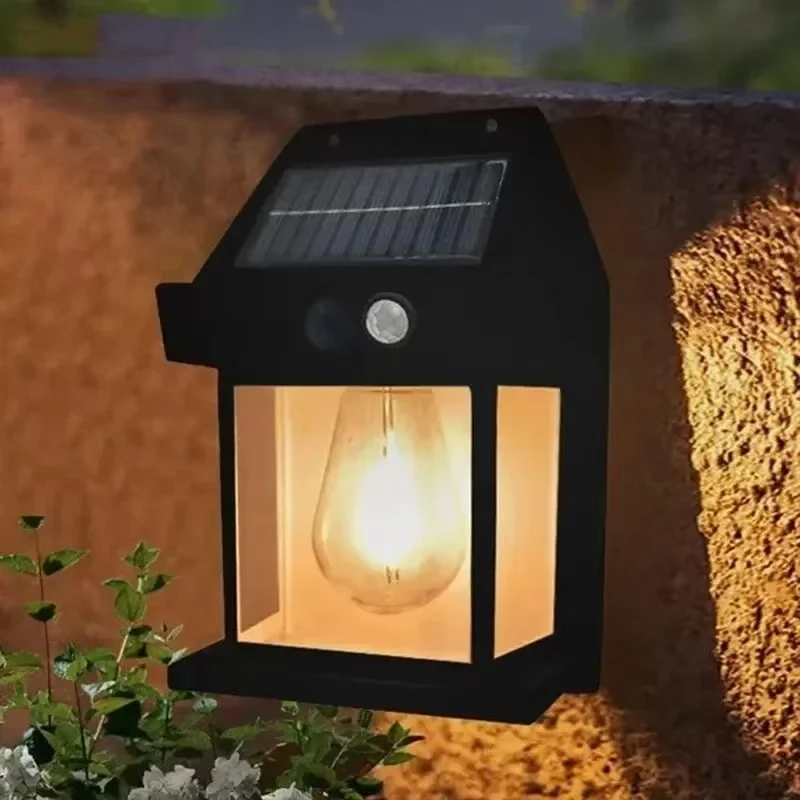 야외 태양광 텅스텐 벽등, 모션 센서 내장, IP65  - Xl Outdoor Lighting 리뷰 및 가격