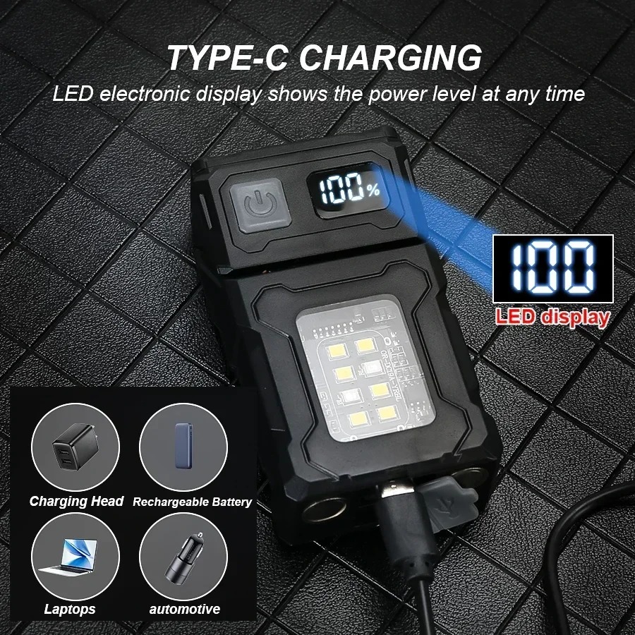 미니 USB 충전식 LED 손전등 테일 마그넷 COB  - Outdoor Lighting Ideas 리뷰 및 가격
