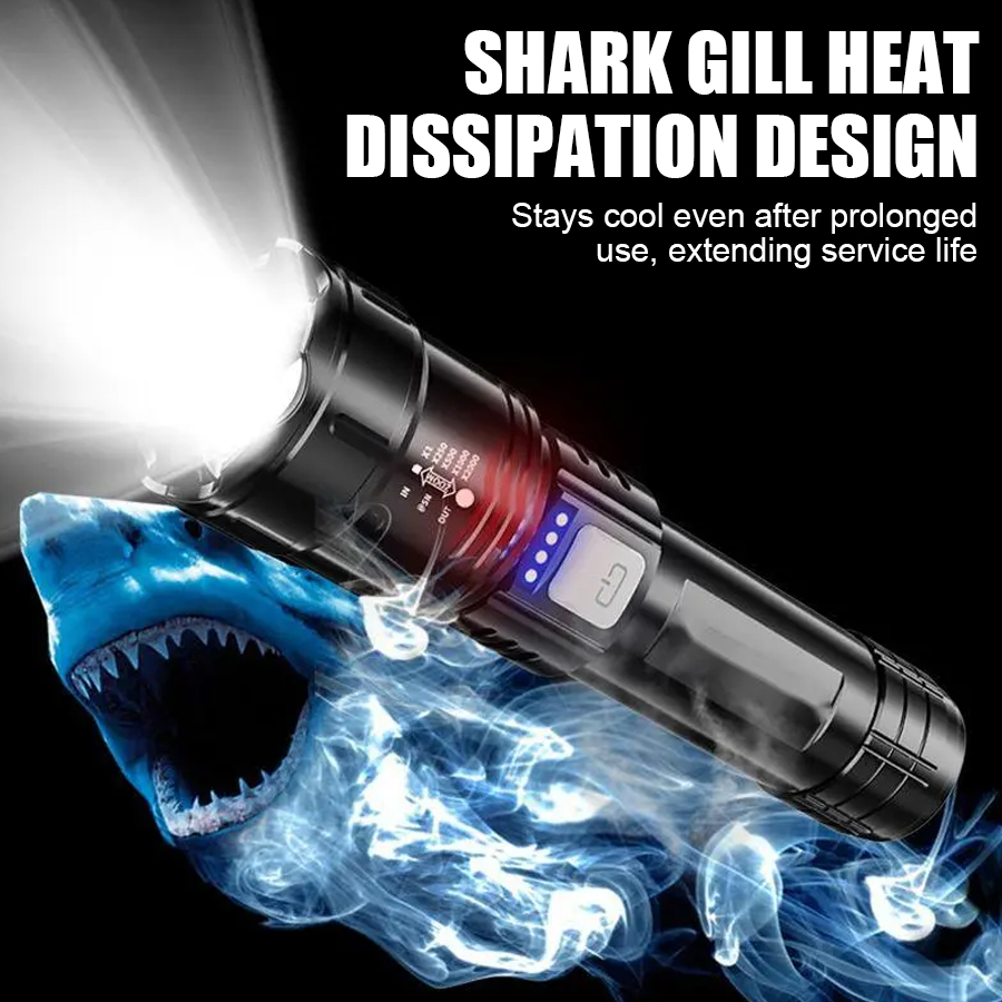 고출력 P50 LED 손전등 USB 충전식 줌 핸드헬드 - Outdoor Lighting For Camping 리뷰 및 가격