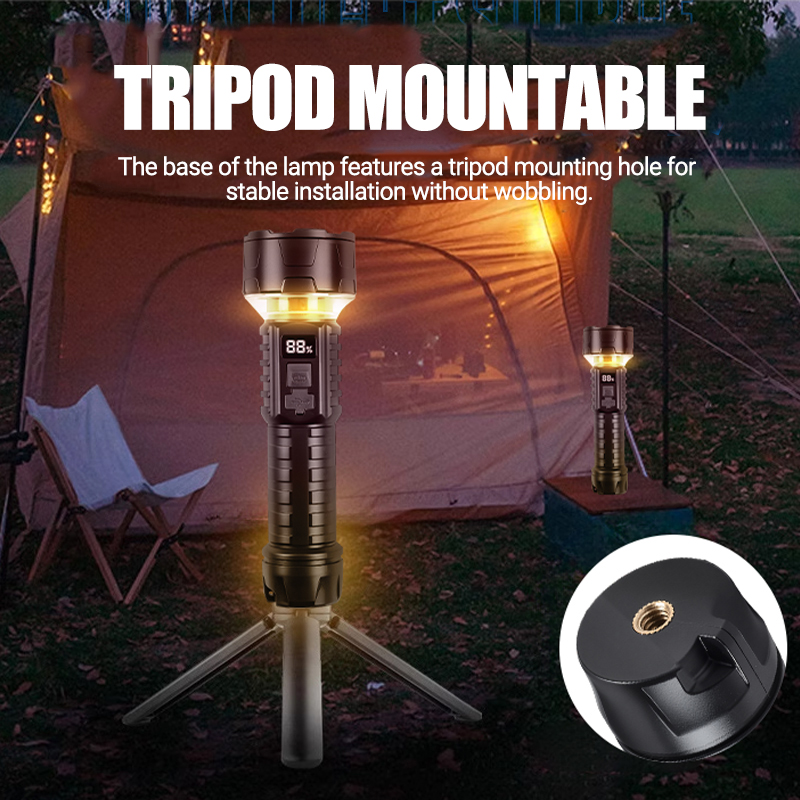 COB LED 손전등 충전식 랜턴 7코어 캠핑 토치 레 - Outdoor Lighting For Camping 리뷰 및 가격