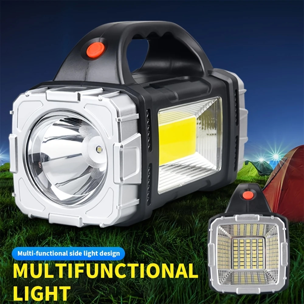 휴대용 강력한 USB 충전식 손전등 태양광 LED 라이 - Outdoor Lighting For Camping 리뷰 및 가격