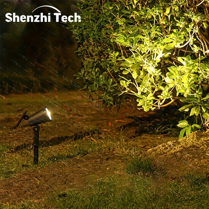 9개의 LED 태양광 스포트라이트(야외용), 3가지 조 - Outdoor Lighting Options 리뷰 및 가격