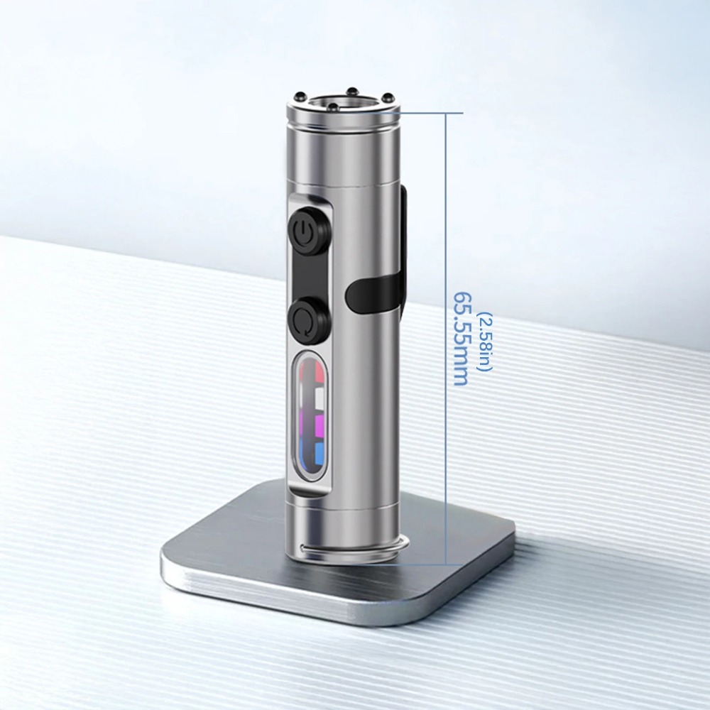 LED 손전등 미니 휴대용 EDC 토치 Type-C 충 - Outdoor Lighting For Camping 리뷰 및 가격
