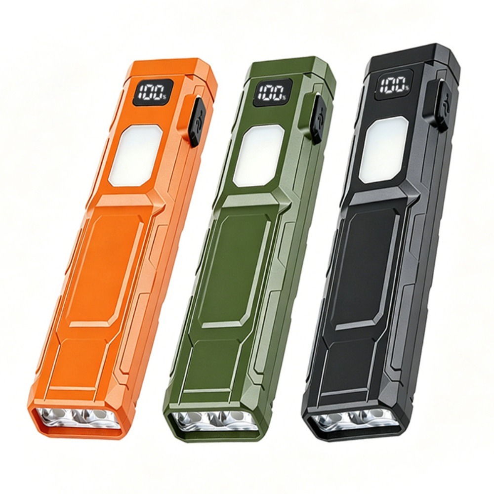 COB LED EDC 플래시라이트 펜 클립 포켓 토치  - Outdoor Lighting For Camping 리뷰 및 가격