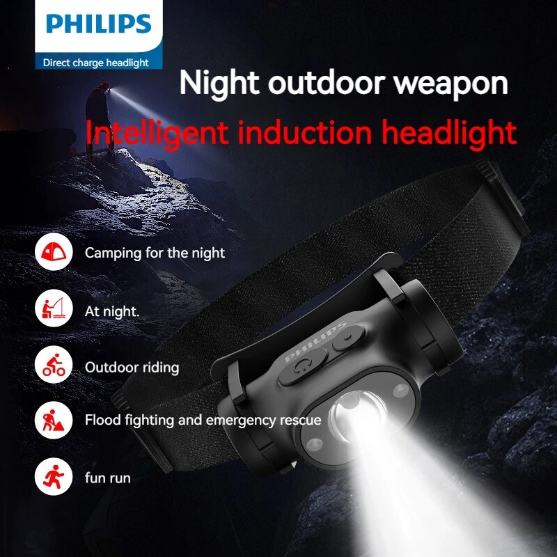 필립스 LED 헤드램프 센서 조명 헤드 손전등, C 타 - Outdoor Lighting Philips 리뷰 및 가격