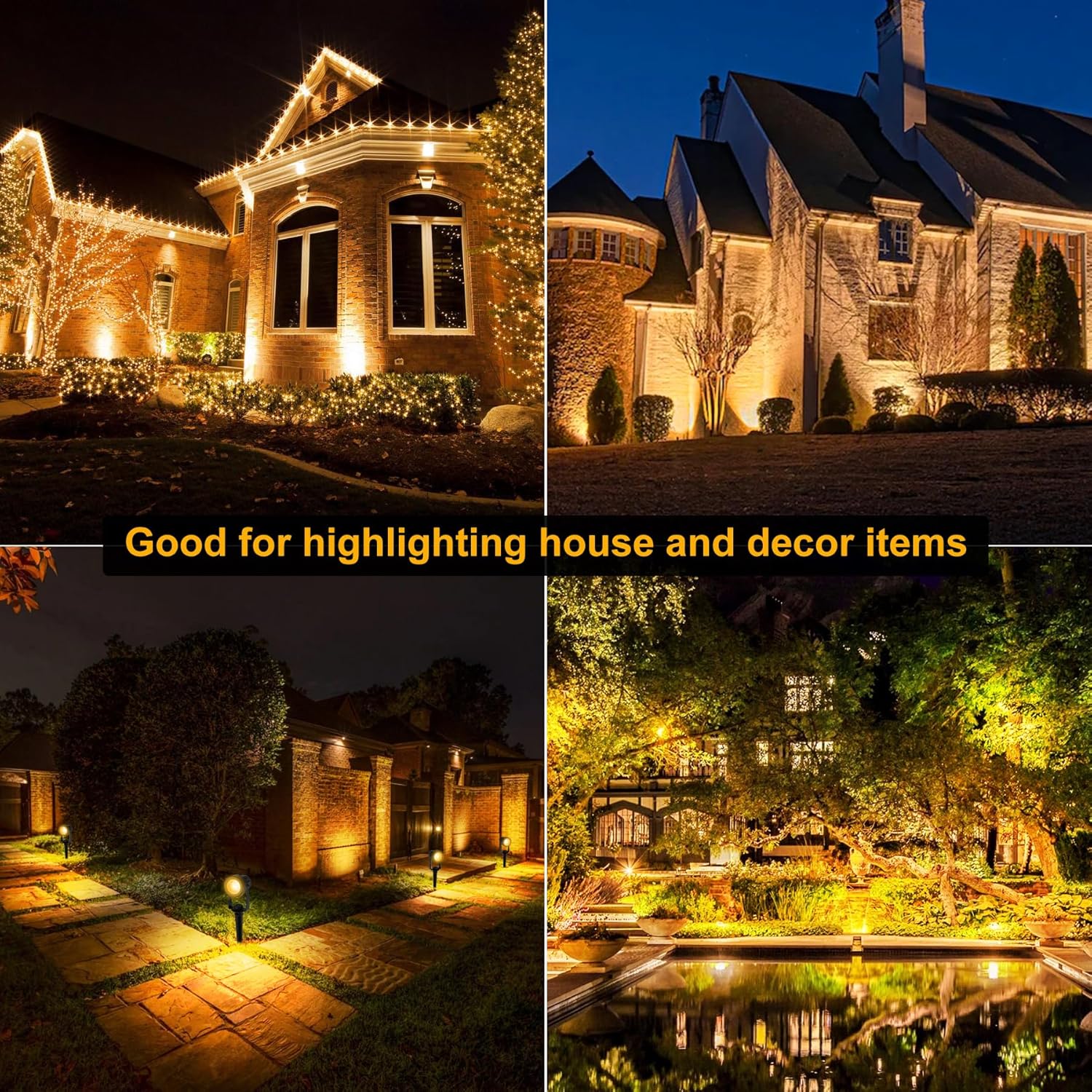 4/6/8LEDS 3000K 야외 스포트라이트 풍경 I - Outdoor Lighting Low Voltage 리뷰 및 가격