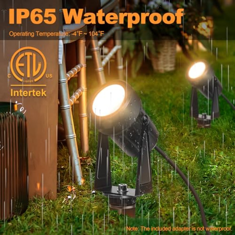 85.3FT LED 실외 조경 스팟 조명 저전압, 24 - Outdoor Lighting Low Voltage 리뷰 및 가격