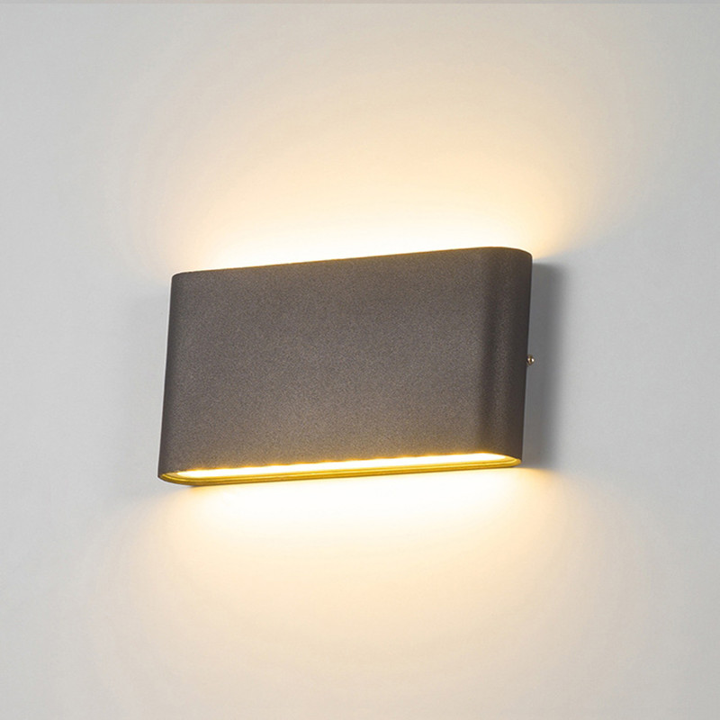 6W 12W LED 벽 램프 야외 방수 정원 조명 알루 - Outdoor Lighting On Stairs 리뷰 및 가격