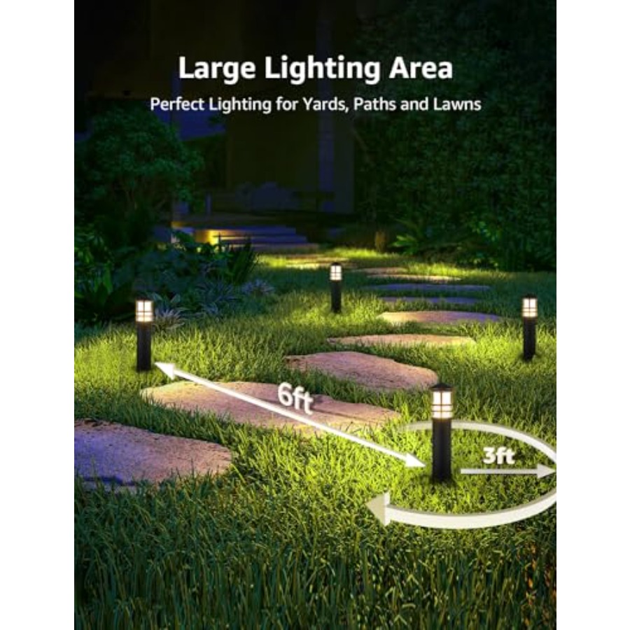 4팩 저전압 경로 조명 3W 3000K 12-24V L - Outdoor Lighting Low Voltage 리뷰 및 가격