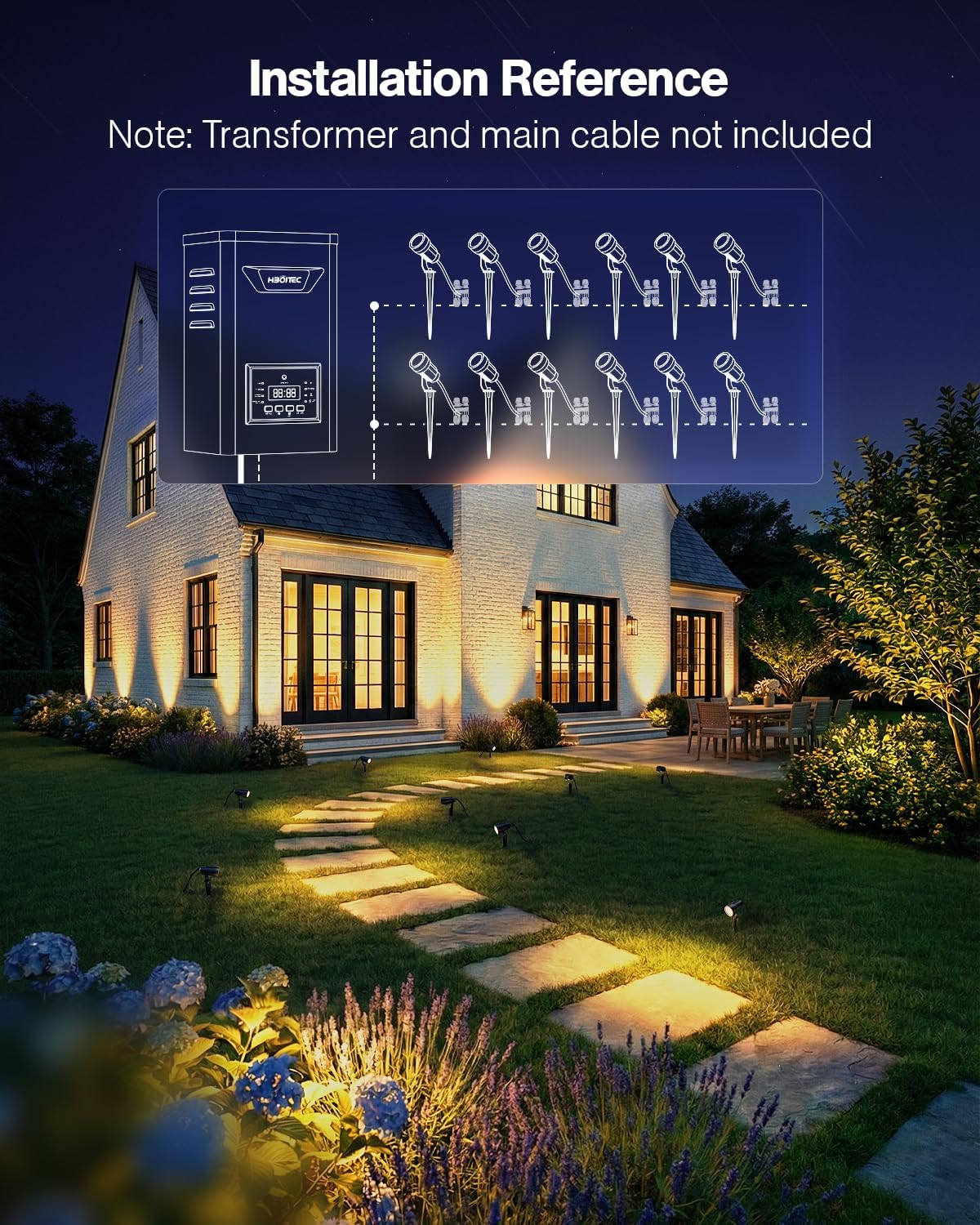 12팩 저전압 조경 조명용 패스트락 커넥터 5W LED - Outdoor Lighting Low Voltage 리뷰 및 가격