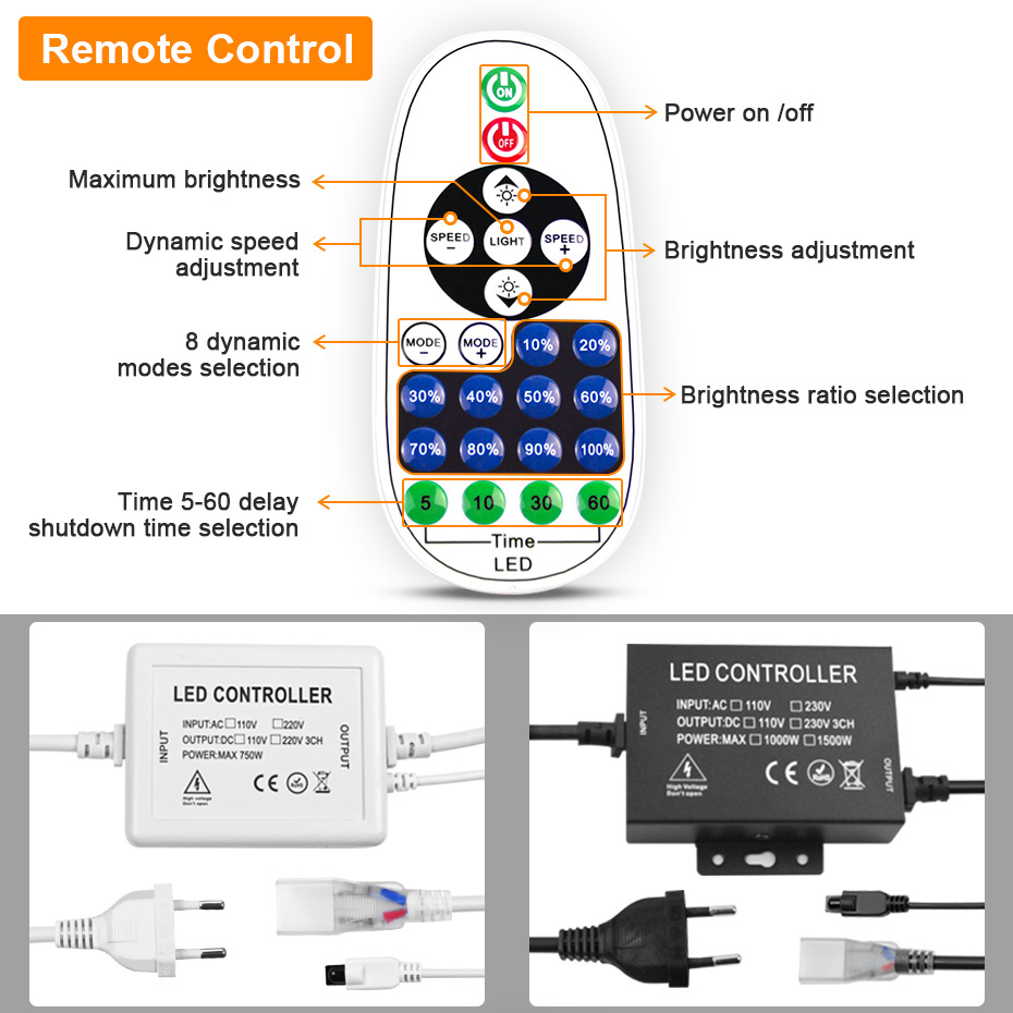 LED 네온 스트립 220V 2835 120 LED/m - Outdoor Lighting Ideas 리뷰 및 가격