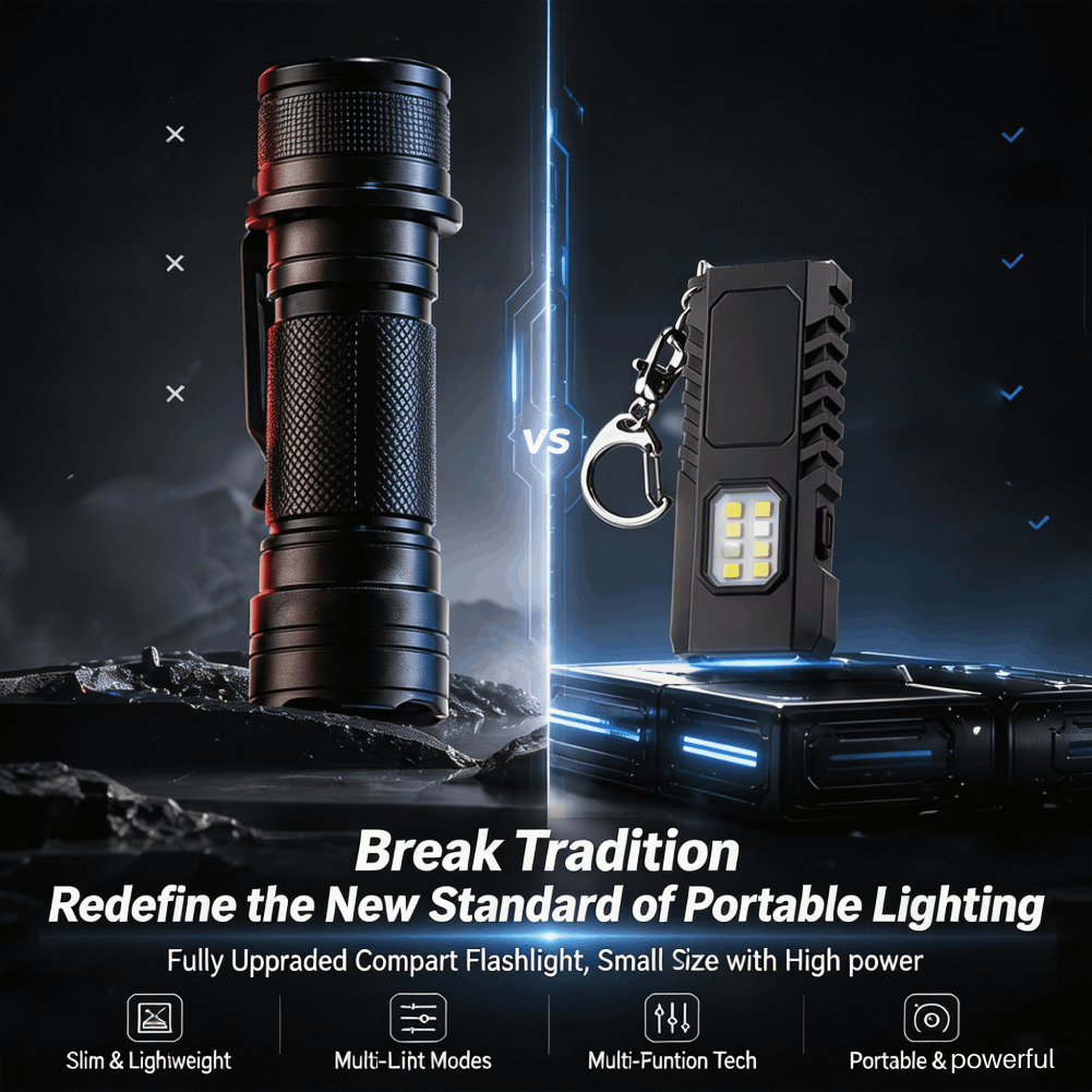 미니 EDC 키체인 손전등 USB 충전식 COB 작업등 - Outdoor Lighting For Camping 리뷰 및 가격