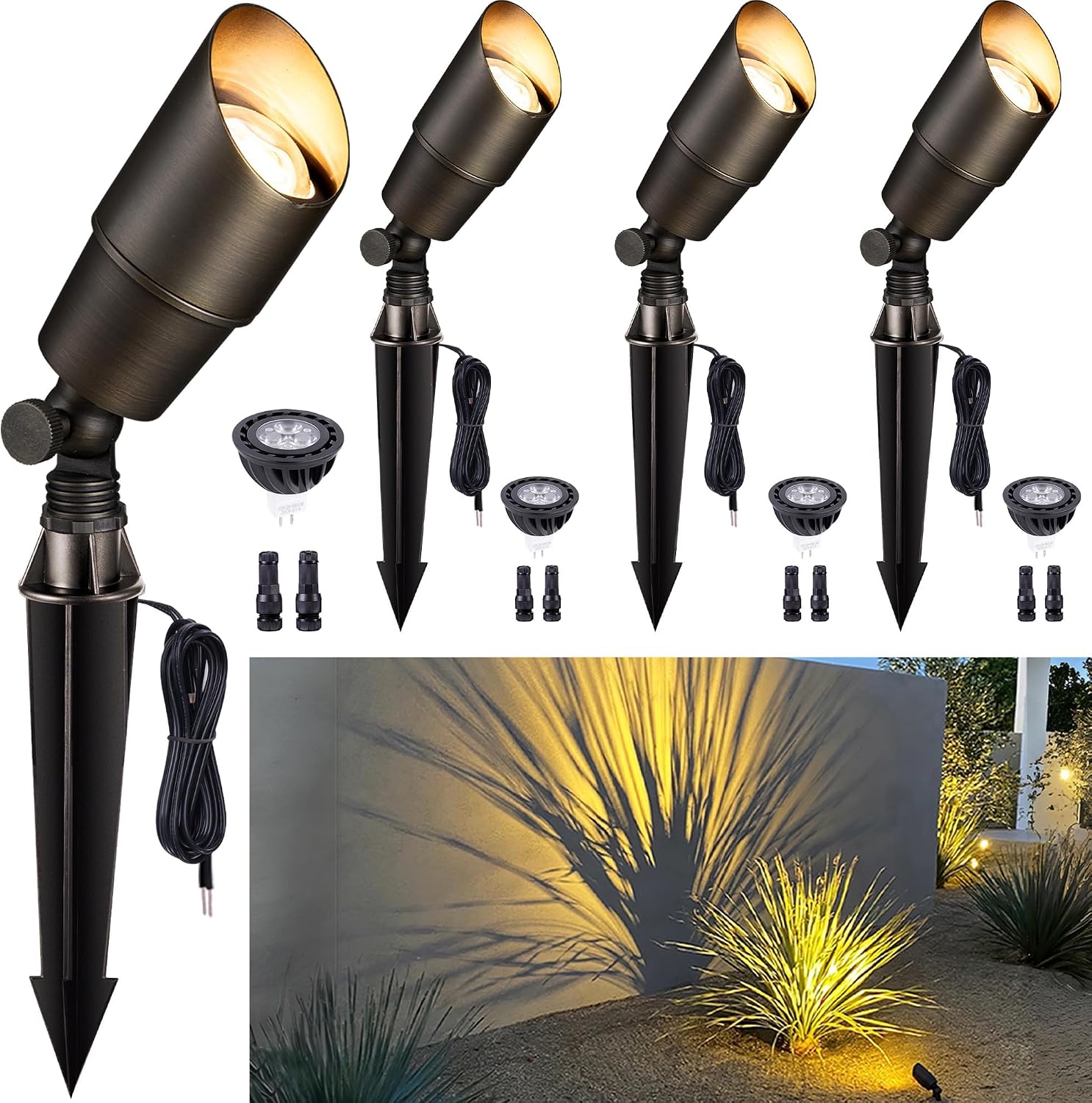 황동 조경 조명 야외 저전압 스포트라이트 LED 12V - Outdoor Lighting Low Voltage 리뷰 및 가격